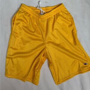 Champion Yellow Basketball Shorts Size XS